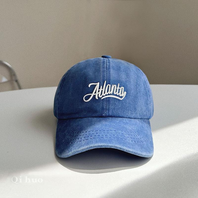 Baseball kapa u INS stilu, ulični/hip-hop stil, s velikim obodom, pamuk, za sve sezone