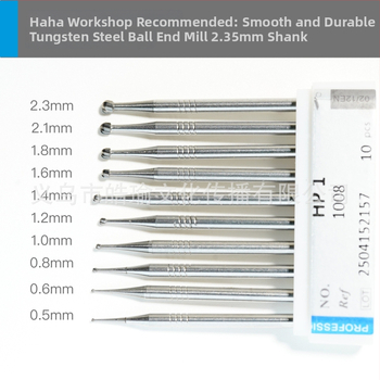 Rokas darīts volframa tērauda bumbu-gala griešanas nazis koksnei, kaulam un olīvu kauliņiem