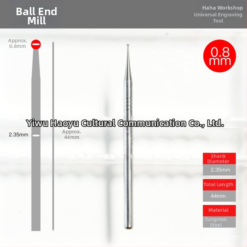 Rokas darīts volframa tērauda bumbu-gala griešanas nazis koksnei, kaulam un olīvu kauliņiem