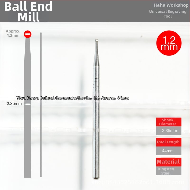 Rokas darīts volframa tērauda bumbu-gala griešanas nazis koksnei, kaulam un olīvu kauliņiem