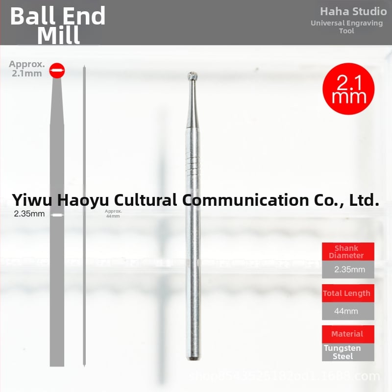 Rokas darīts volframa tērauda bumbu-gala griešanas nazis koksnei, kaulam un olīvu kauliņiem