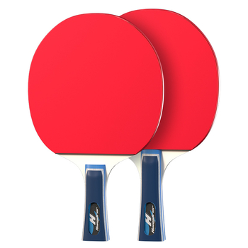 Han Yi divpusējs galda tenisa raketes komplekts, pozitīvas līmētas gumijas, tiešais sitiens, 2 raketes, kods HJPPQP