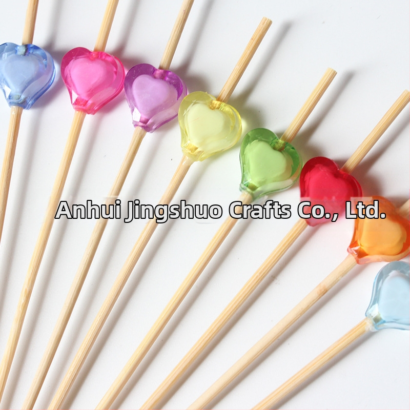 Jednorázové bambusové špízy na koktejly, hrúbka 2 mm, možný potlač loga, spracovanie a personalizácia k dispozícii, vhodné na ovocie, pečivo a dekoráciu jedla