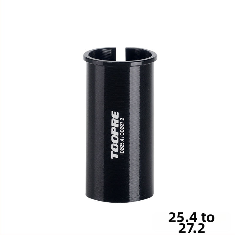 Sadulitoru vähendamise mansett jalgrattale - alumiiniumist sulam, TOOPRE, universaalne, kohandatud töötlemine, erimärgistus saadaval