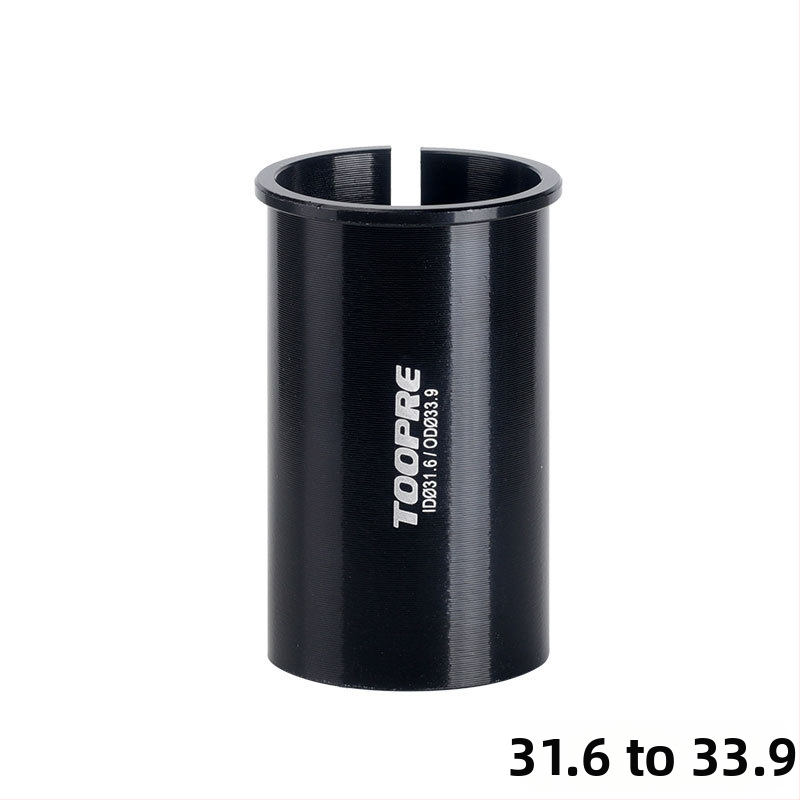 Sadulitoru vähendamise mansett jalgrattale - alumiiniumist sulam, TOOPRE, universaalne, kohandatud töötlemine, erimärgistus saadaval