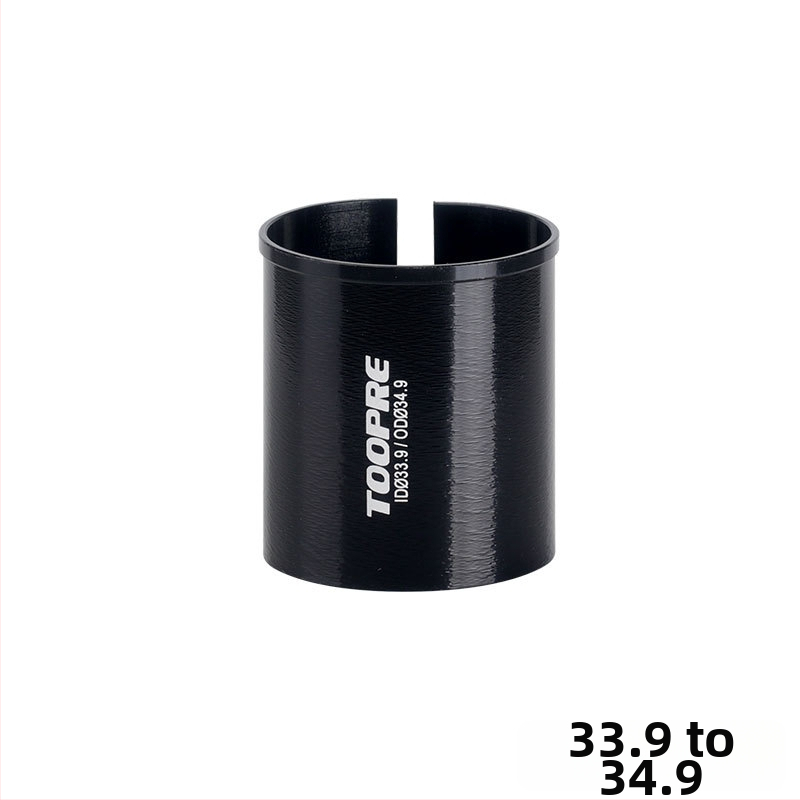 Sadulitoru vähendamise mansett jalgrattale - alumiiniumist sulam, TOOPRE, universaalne, kohandatud töötlemine, erimärgistus saadaval