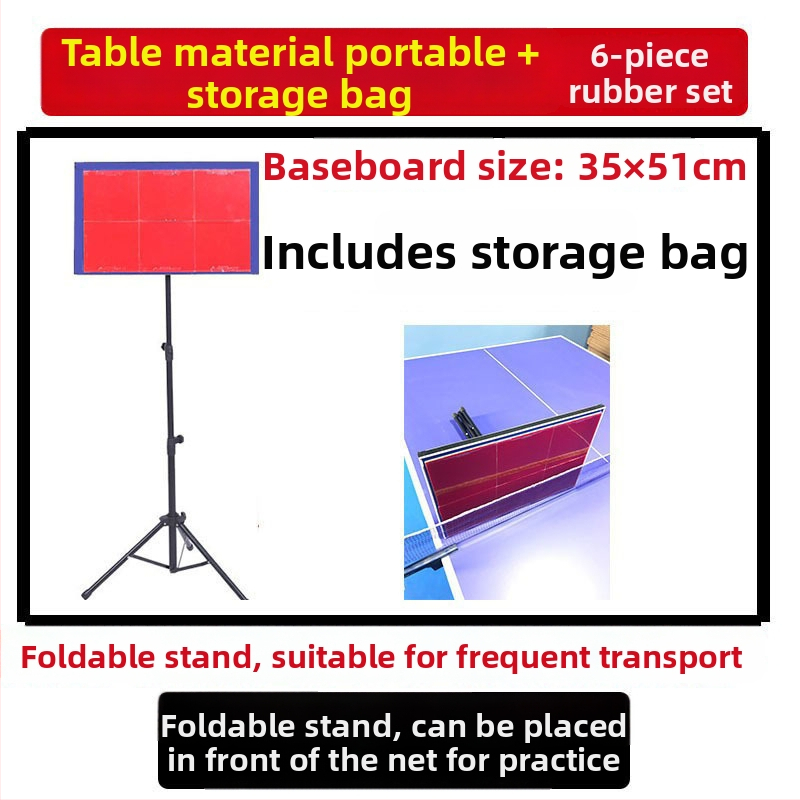 Lauatennise tagasipeegeldav tahvel üksikuks treenimiseks – PP materjal