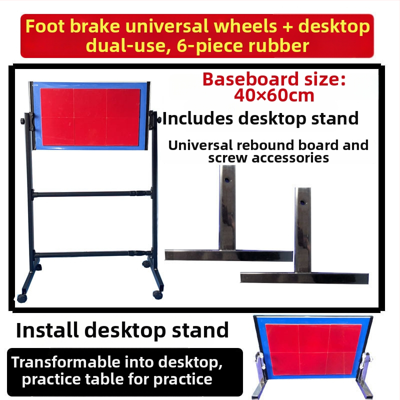 Lauatennise tagasipeegeldav tahvel üksikuks treenimiseks – PP materjal