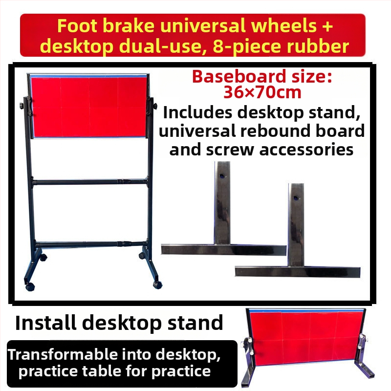 Lauatennise tagasipeegeldav tahvel üksikuks treenimiseks – PP materjal