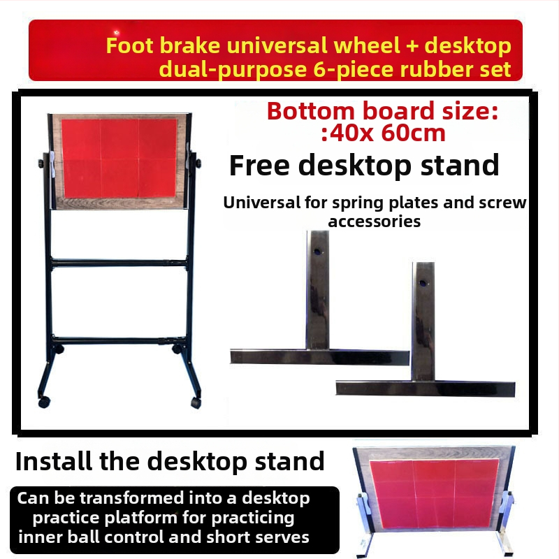 Lauatennise tagasipeegeldav tahvel üksikuks treenimiseks – PP materjal