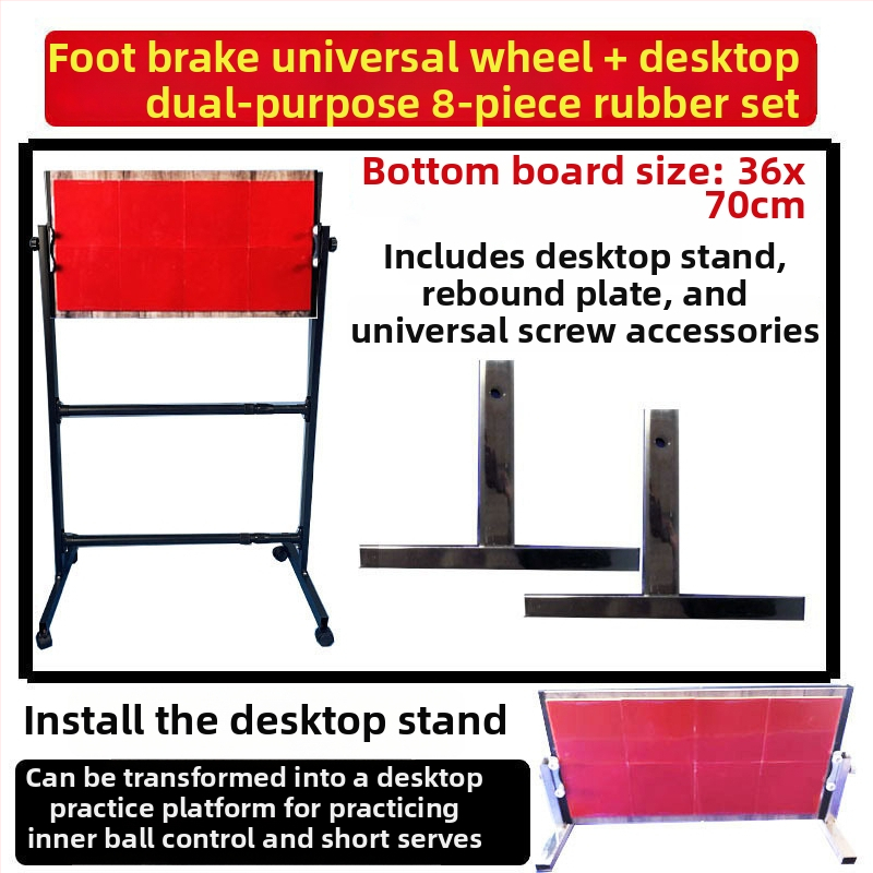 Lauatennise tagasipeegeldav tahvel üksikuks treenimiseks – PP materjal