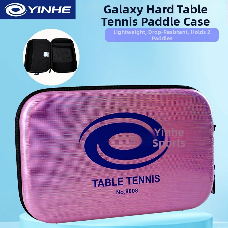 Galaxy ciets galda tenisa reketes maciņš – divslāņu, pārnēsājams, poliestera + EVA