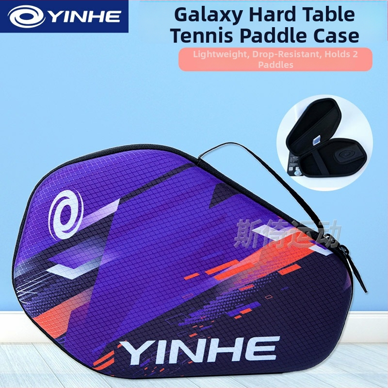 Galaxy ciets galda tenisa reketes maciņš – divslāņu, pārnēsājams, poliestera + EVA