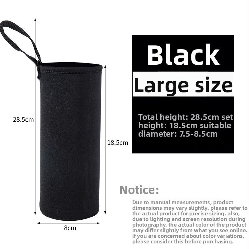 Universali PU odinis puodelio dangtelis su šilumos izoliacija, apsauga nuo nudegimų ir kritimo, nešiojamas