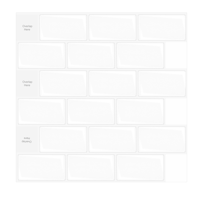 PVC 3D naljepnica za zid, samoljepljiva unutarnja dekoracija; vodootporna, otporna na ulje, otporna na vlagu