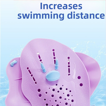 Peldēšanas roku palikļi brīvās niršanas nolūkam — pretslīdīgas, izturīgas, materiāls: PP + silikogēls, Dolphin Bay