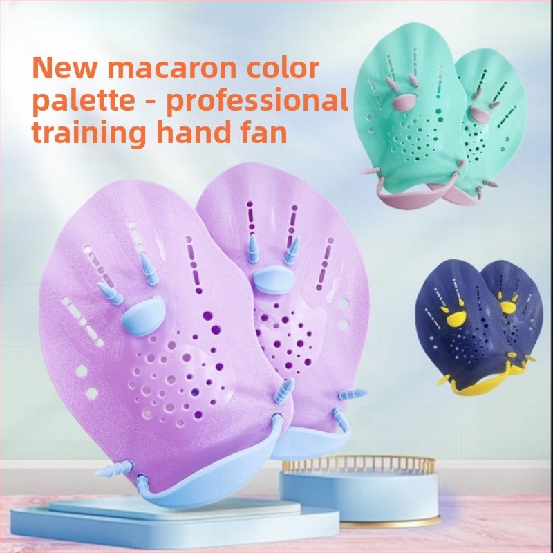 Peldēšanas roku palikļi brīvās niršanas nolūkam — pretslīdīgas, izturīgas, materiāls: PP + silikogēls, Dolphin Bay