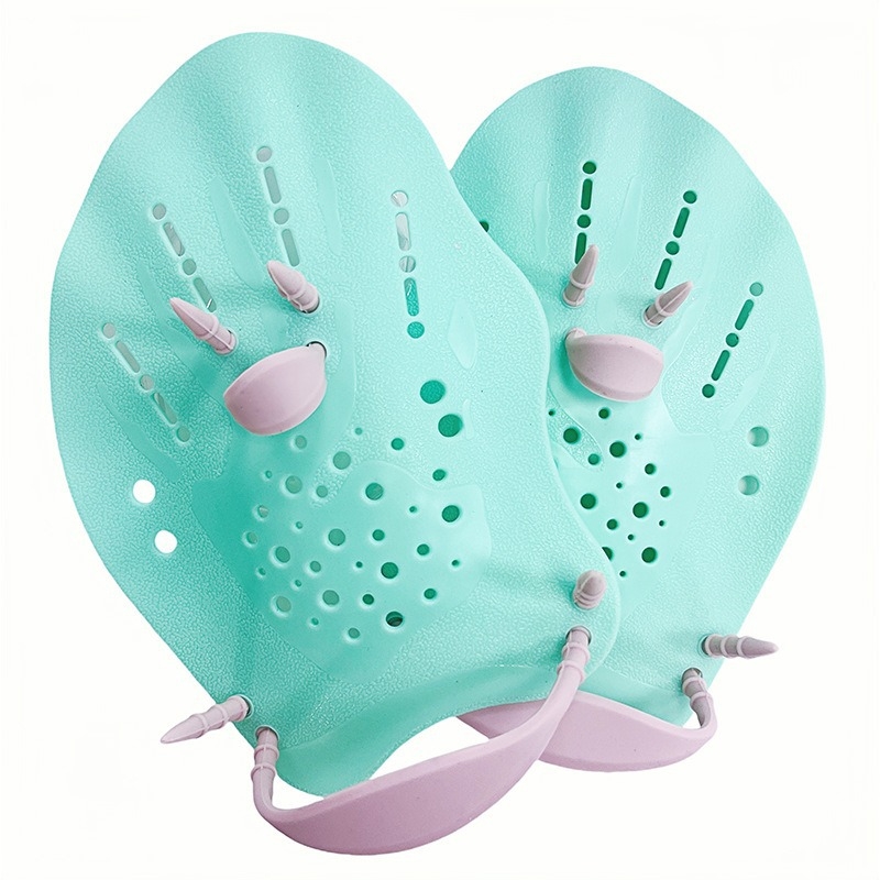 Peldēšanas roku palikļi brīvās niršanas nolūkam — pretslīdīgas, izturīgas, materiāls: PP + silikogēls, Dolphin Bay