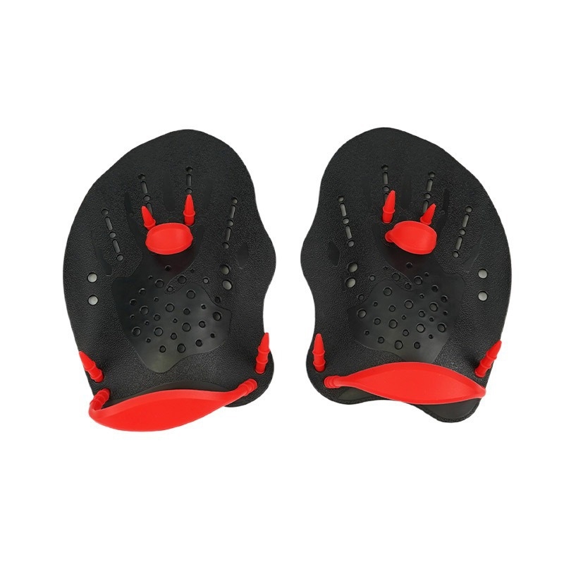 Peldēšanas roku palikļi brīvās niršanas nolūkam — pretslīdīgas, izturīgas, materiāls: PP + silikogēls, Dolphin Bay