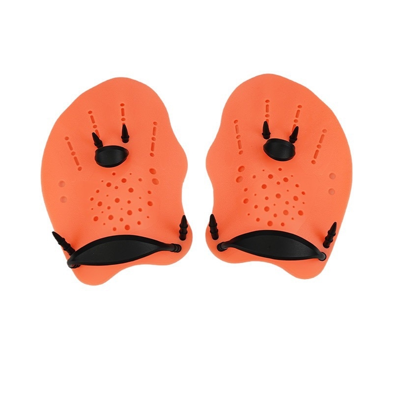 Peldēšanas roku palikļi brīvās niršanas nolūkam — pretslīdīgas, izturīgas, materiāls: PP + silikogēls, Dolphin Bay