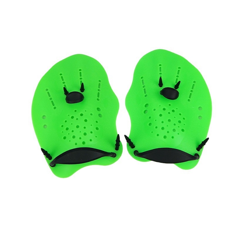 Peldēšanas roku palikļi brīvās niršanas nolūkam — pretslīdīgas, izturīgas, materiāls: PP + silikogēls, Dolphin Bay