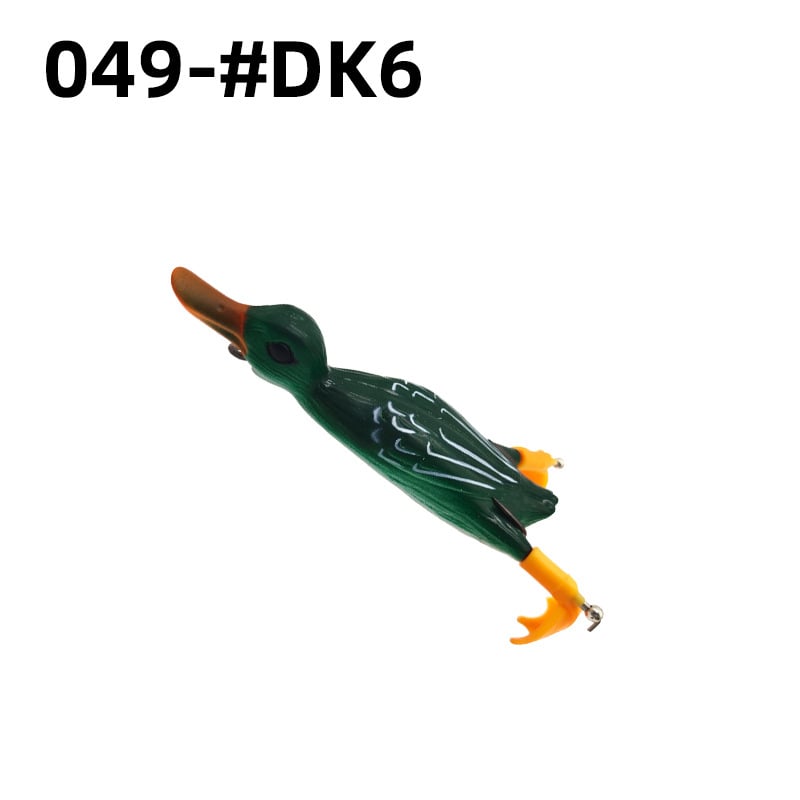 Luya Thunderfrog mīkstā ēsmu, biomimetisks ēsmu, plūstoša, ilgs metiens, trolling