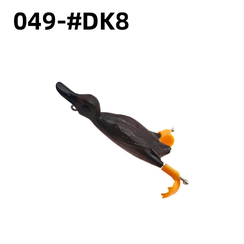 Luya Thunderfrog mīkstā ēsmu, biomimetisks ēsmu, plūstoša, ilgs metiens, trolling