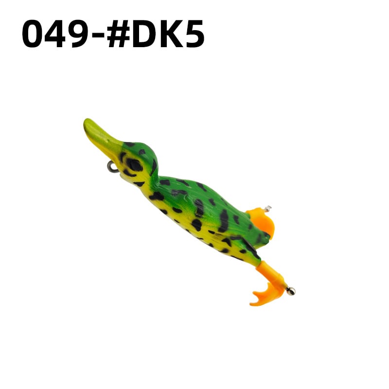 Luya Thunderfrog mīkstā ēsmu, biomimetisks ēsmu, plūstoša, ilgs metiens, trolling