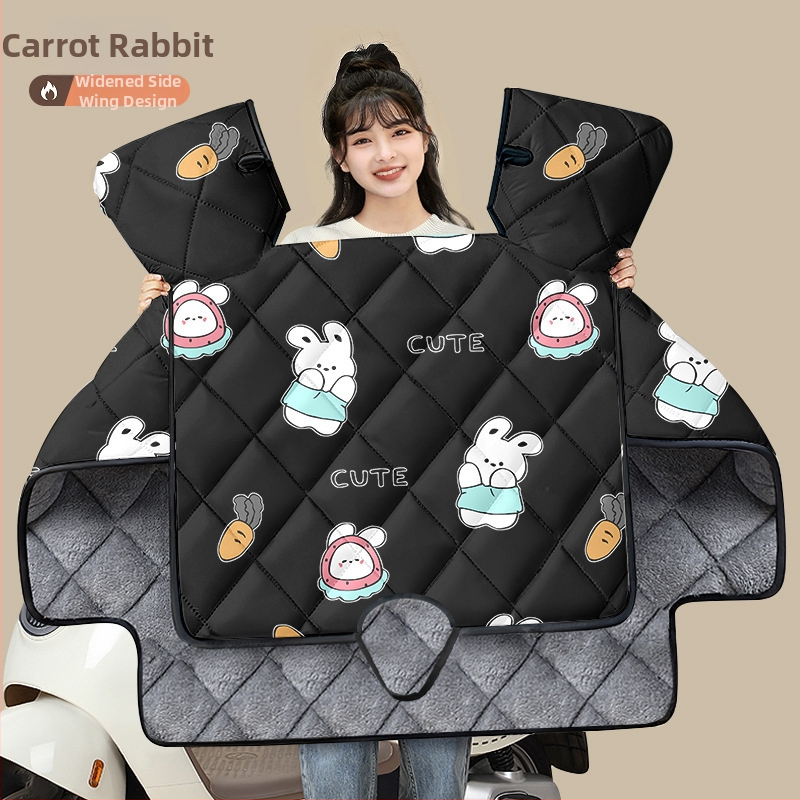 Husa PVC anti-vânt pentru vehicule electrice și motociclete cu baterie – universală, neimpermeabilă, deschidere manuală