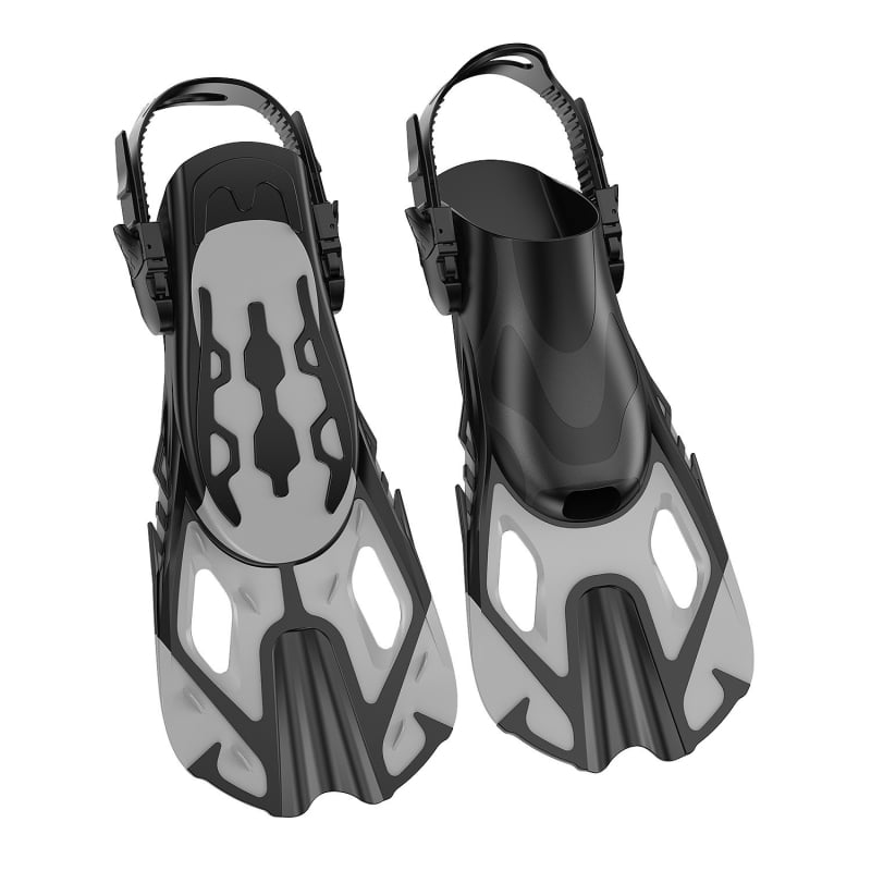 Silikona niršanas spārni pieaugušajiem, pielāgojami ar apstiprinātu privāto zīmolu