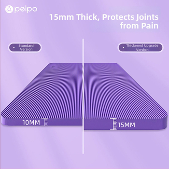 Strong Merchants nitrila jogas paklājs diviem, 8 mm biezums