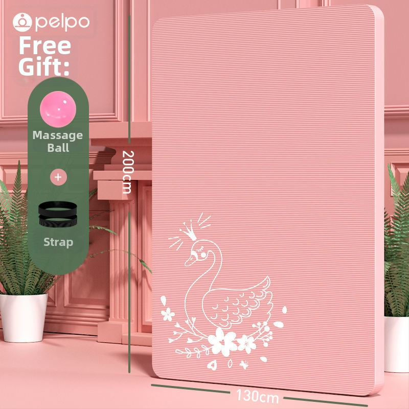 Strong Merchants nitrila jogas paklājs diviem, 8 mm biezums