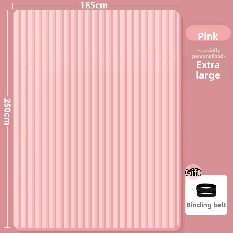 Strong Merchants nitrila jogas paklājs diviem, 8 mm biezums