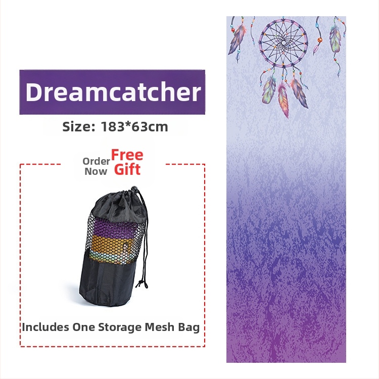 Joga paklāja dvielis - mikrošķiedra, 3 mm biezums, 480 g, pielāgojams