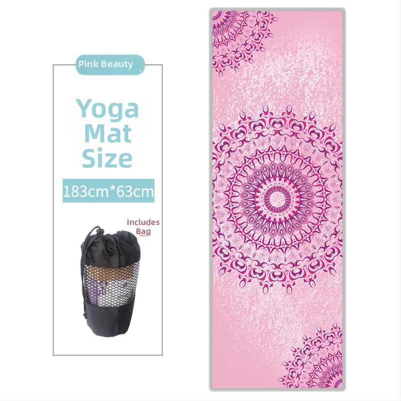 Joga paklāja dvielis - mikrošķiedra, 3 mm biezums, 480 g, pielāgojams