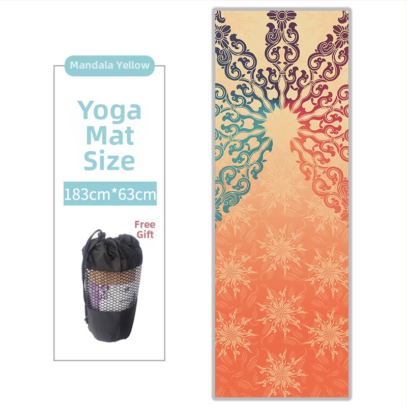 Joga paklāja dvielis - mikrošķiedra, 3 mm biezums, 480 g, pielāgojams