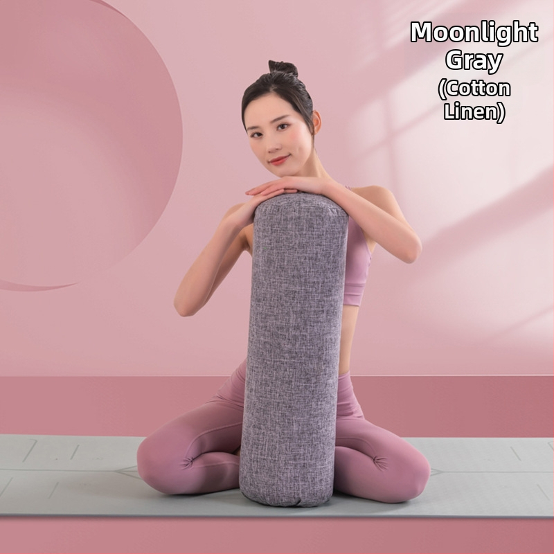 Fette jogas atbalsta spilvens Iyengar un Yin jogai – kakla skriemeļa atbalsts, jostas spilvens, taisnstūra dizains