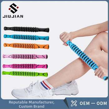 Masāžas nūja ar fasijas reljefu Gear raksts, akupunktūras punktu masāža, daudzfunkcionāls jogas palīgs