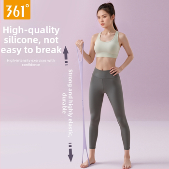 Pretestības lente ar astoņveidīgu dizainu muguras izstiepšanai – silikona mājas jogas fitnesa aprīkojums