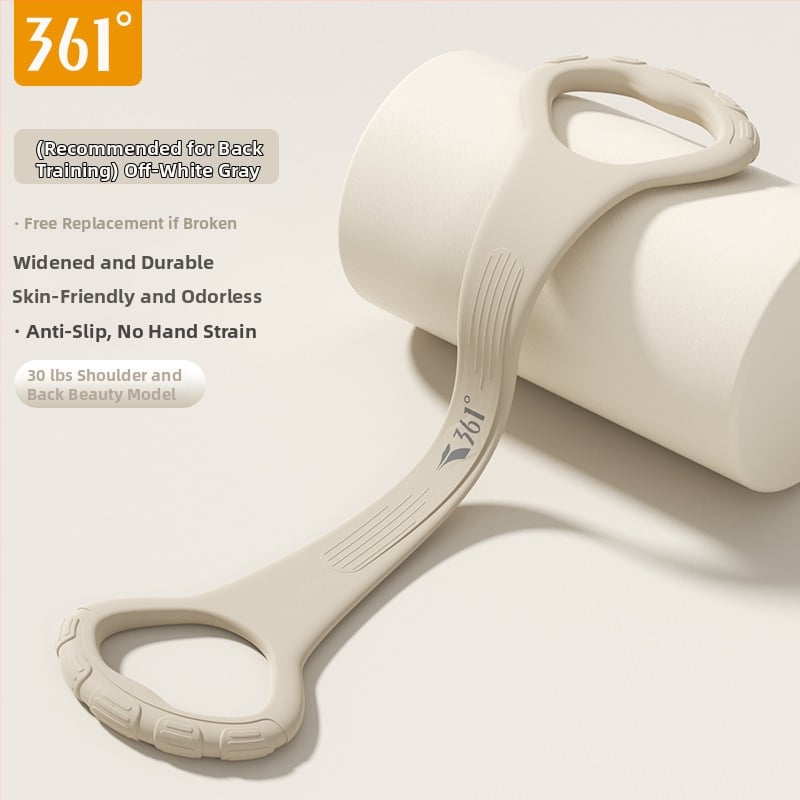 Pretestības lente ar astoņveidīgu dizainu muguras izstiepšanai – silikona mājas jogas fitnesa aprīkojums