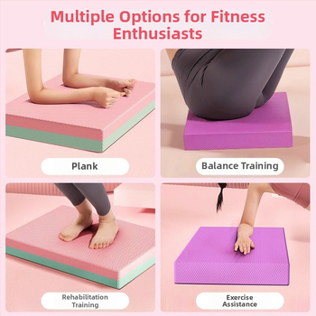 Joga paklājs ar ģeometrisku rakstu, 6 mm biezums, materiāls TPE, svars 200–600