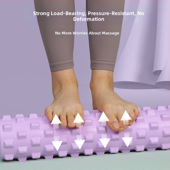 EVA putas masāžas veltņa, pusmēness formas, ķermeņa veidošanai un muskuļu izstiepšanai