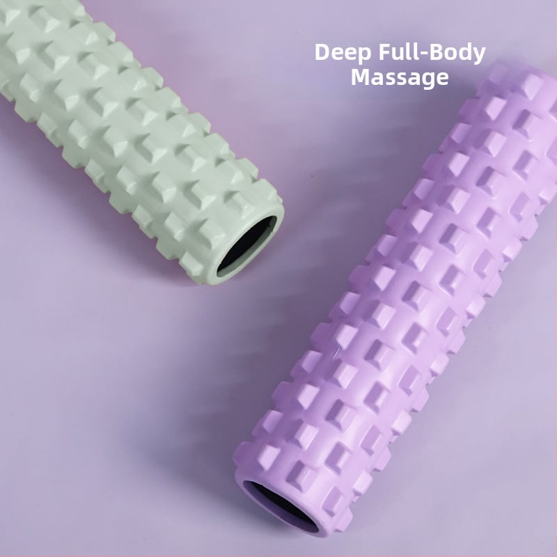 EVA putas masāžas veltņa, pusmēness formas, ķermeņa veidošanai un muskuļu izstiepšanai