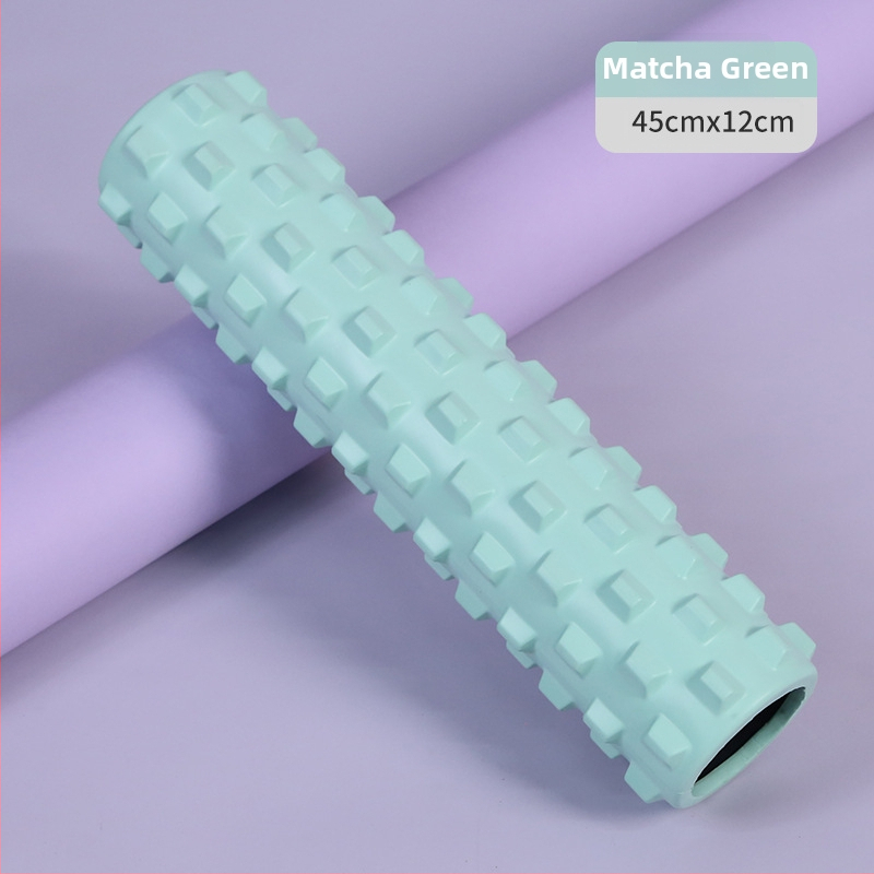 EVA putas masāžas veltņa, pusmēness formas, ķermeņa veidošanai un muskuļu izstiepšanai