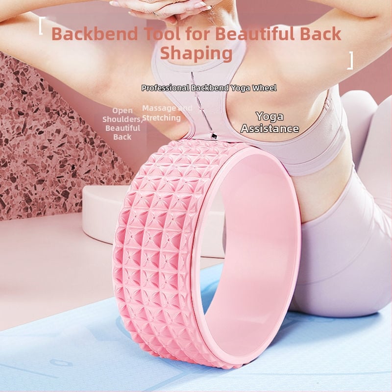 Joga rats muguras atvēršanai – sākuma līmeņa joga un Pilates ruļlis (Materiāls: Cits)