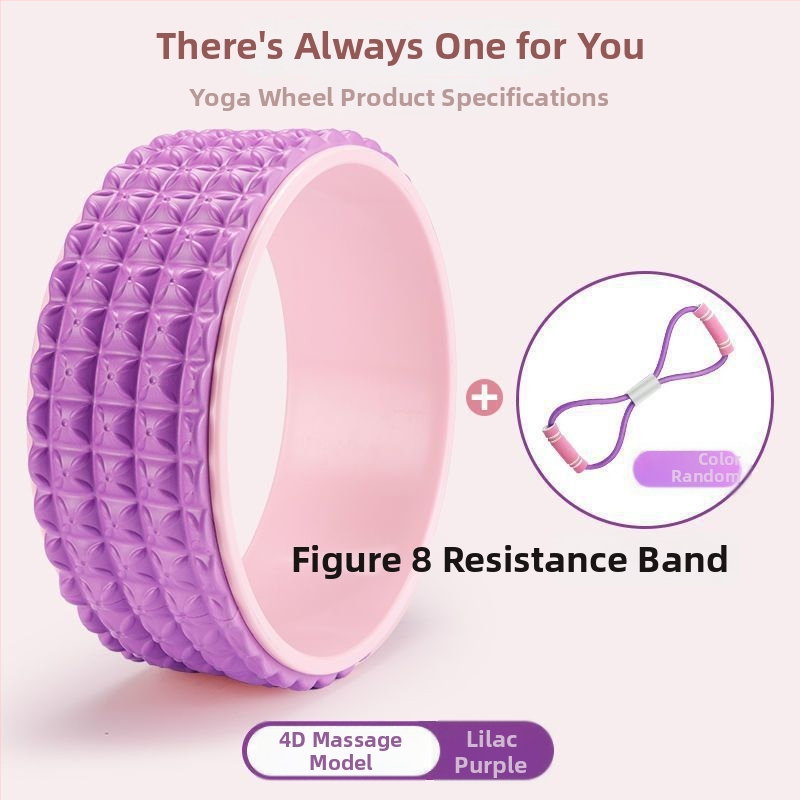 Joga rats muguras atvēršanai – sākuma līmeņa joga un Pilates ruļlis (Materiāls: Cits)