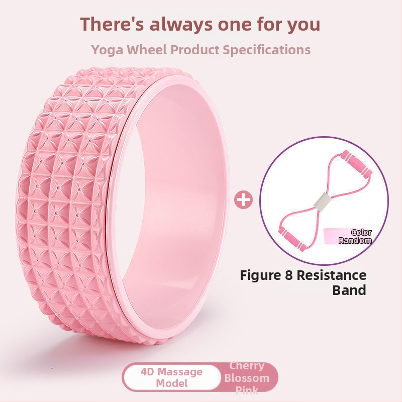 Joga rats muguras atvēršanai – sākuma līmeņa joga un Pilates ruļlis (Materiāls: Cits)