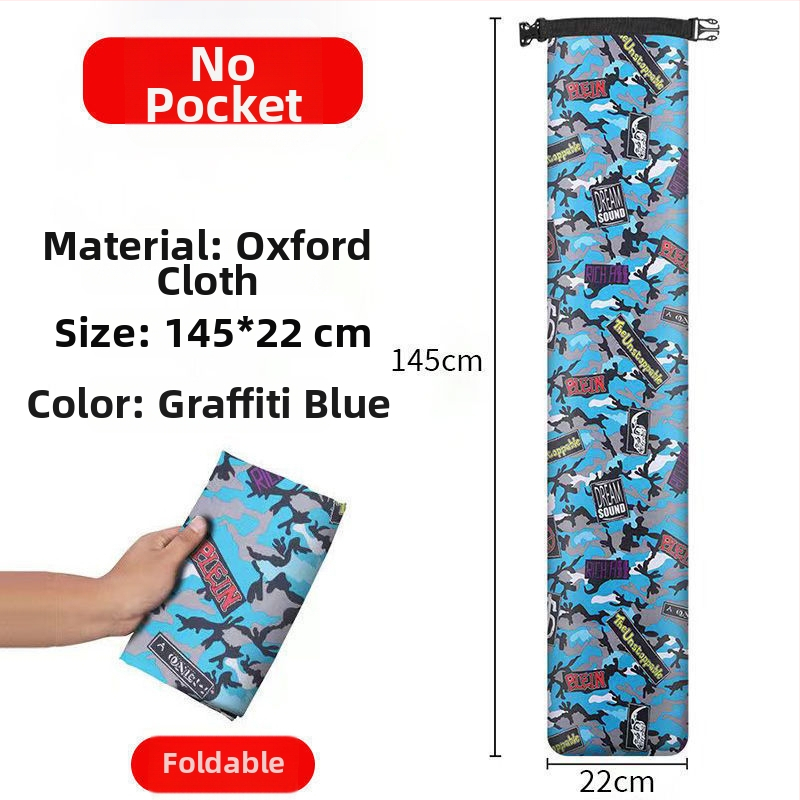 Salokāma makšķerēšanas kāta un lietussarga uzglabāšanas soma – viegla PVC soma