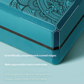 Joga bloks no Excellent plastic; piemērots fitnesa aprīkojumam, ķermeņa vingrošanai un deju kustībām; kategorija: jogas papildierīces