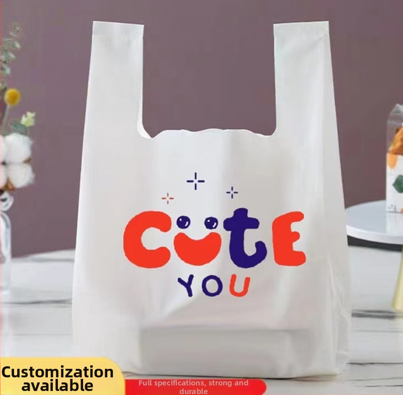 Caurspīdīgs vienreizējās lietošanas maisiņš augļiem un desertiem piegādei, dubultās biezums 8 diegi, izcelsme Anhui, dienas jauda 100000